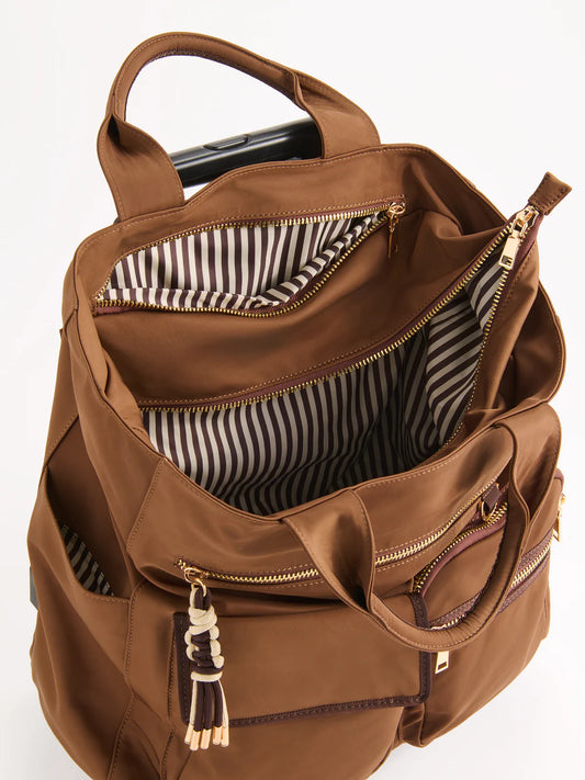Jet 360° Roller Tote - Mocha