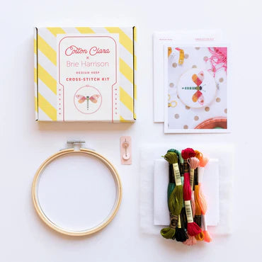 Brie Harrison Cross-Stitch Kit - Dragonfly
