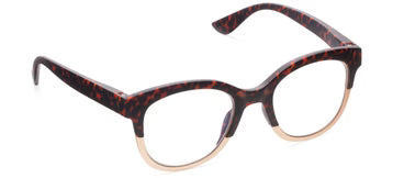 Georgia Reading Glasses - Leopard Tortoise/Gold