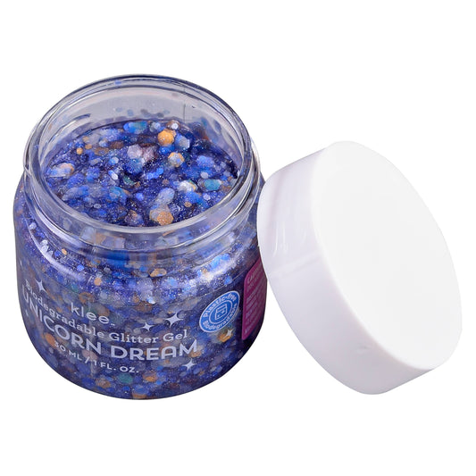 Biodegradable Glitter Gel, 1 oz - Unicorn Dream