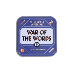 After Dinner Amusements - War of the Words