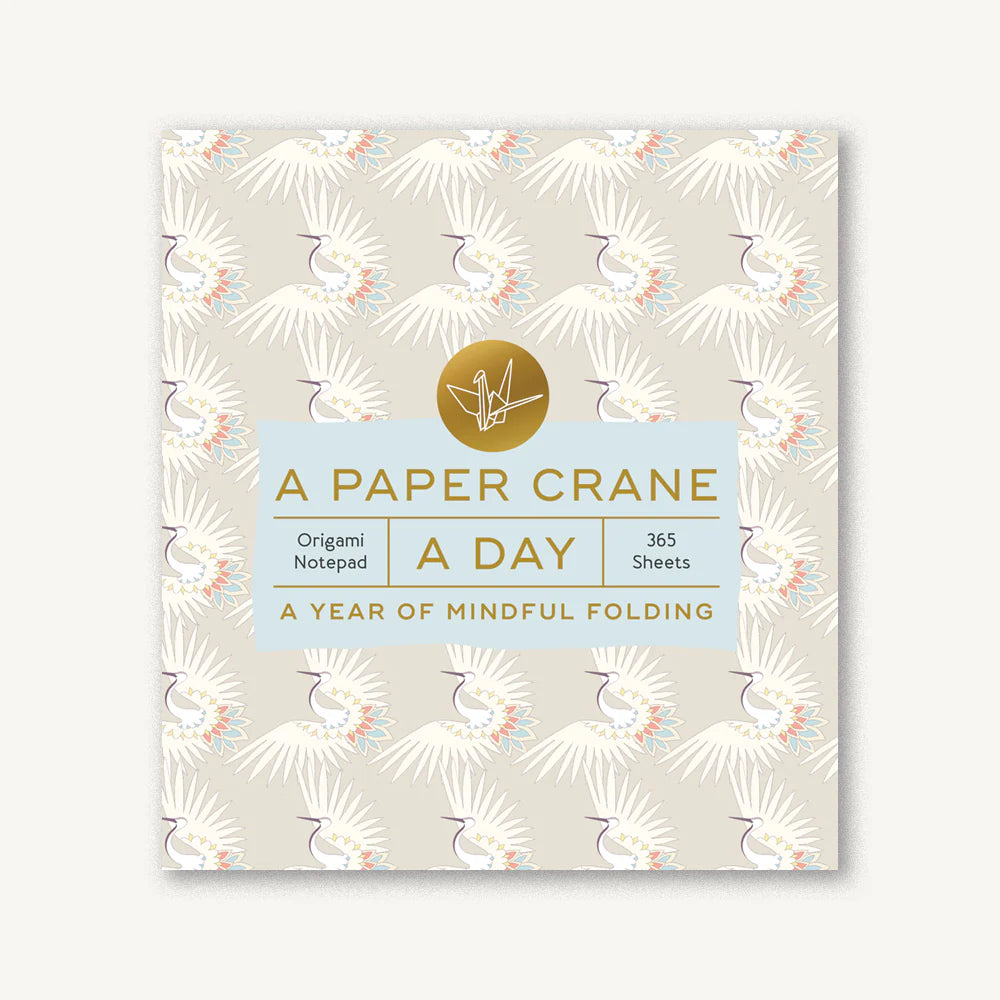 Origami Notepad - Paper Crane a Day