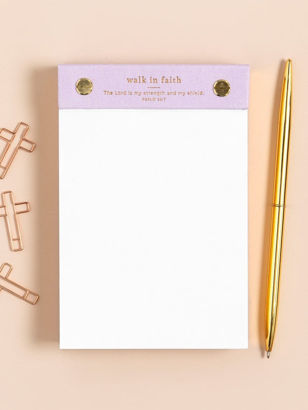 Walk In Faith Desktop Notepad