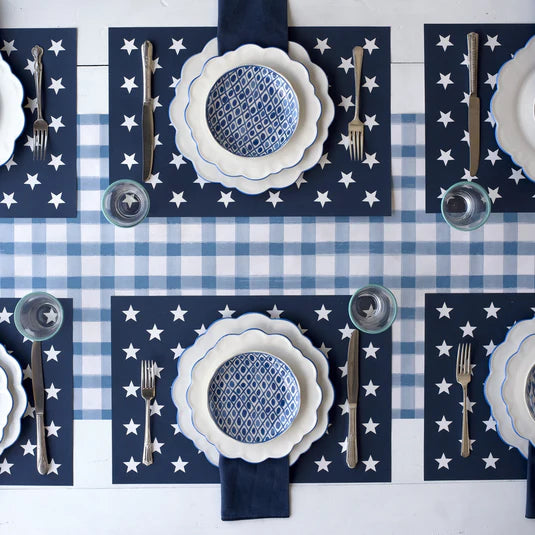 Stars on Blue Placemats