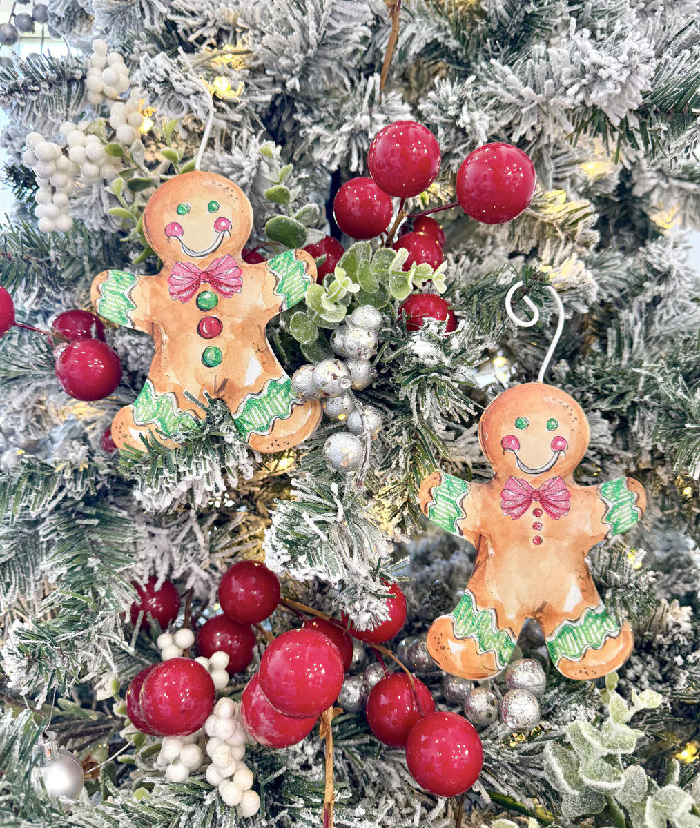 Sweet Season Gingerbread Boy Ornaments