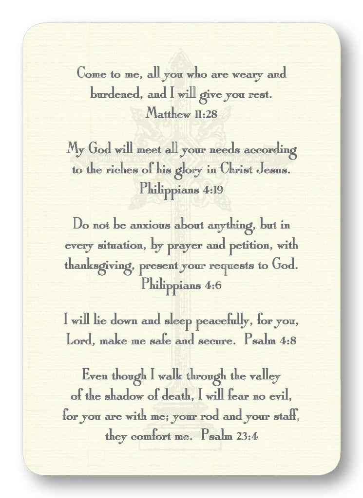 Verse Cards for Comfort