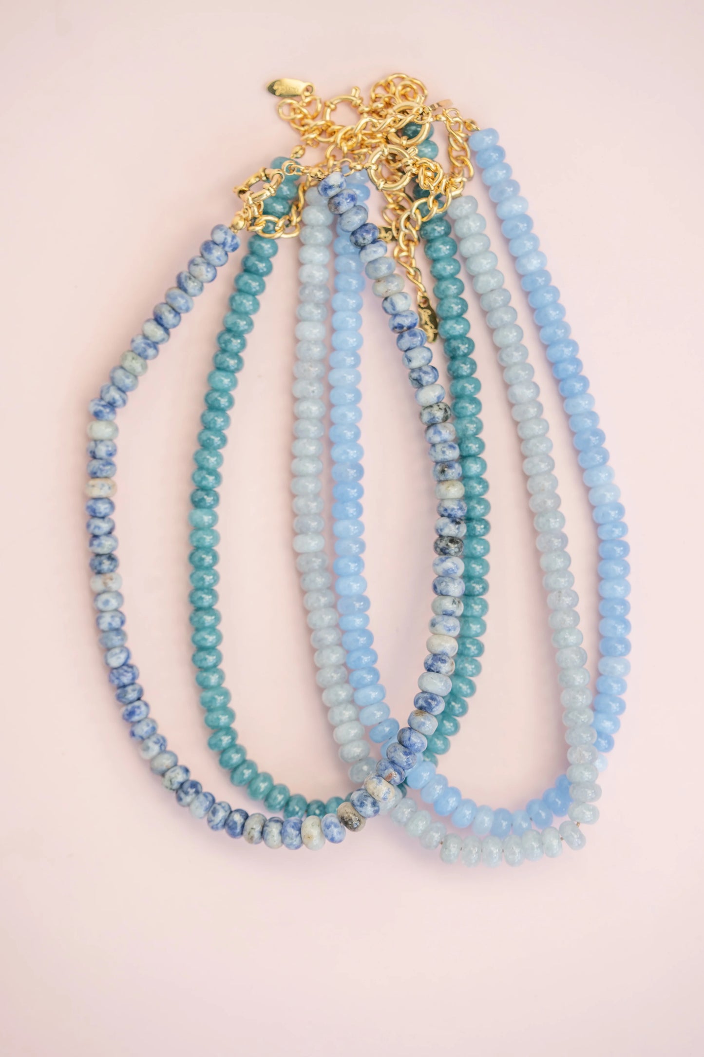 Gemstone Necklace - Dark Teal