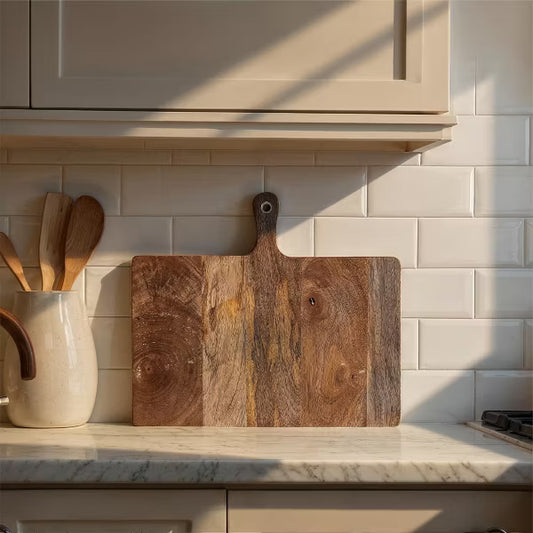 Mango Wood Serving Board with Handle