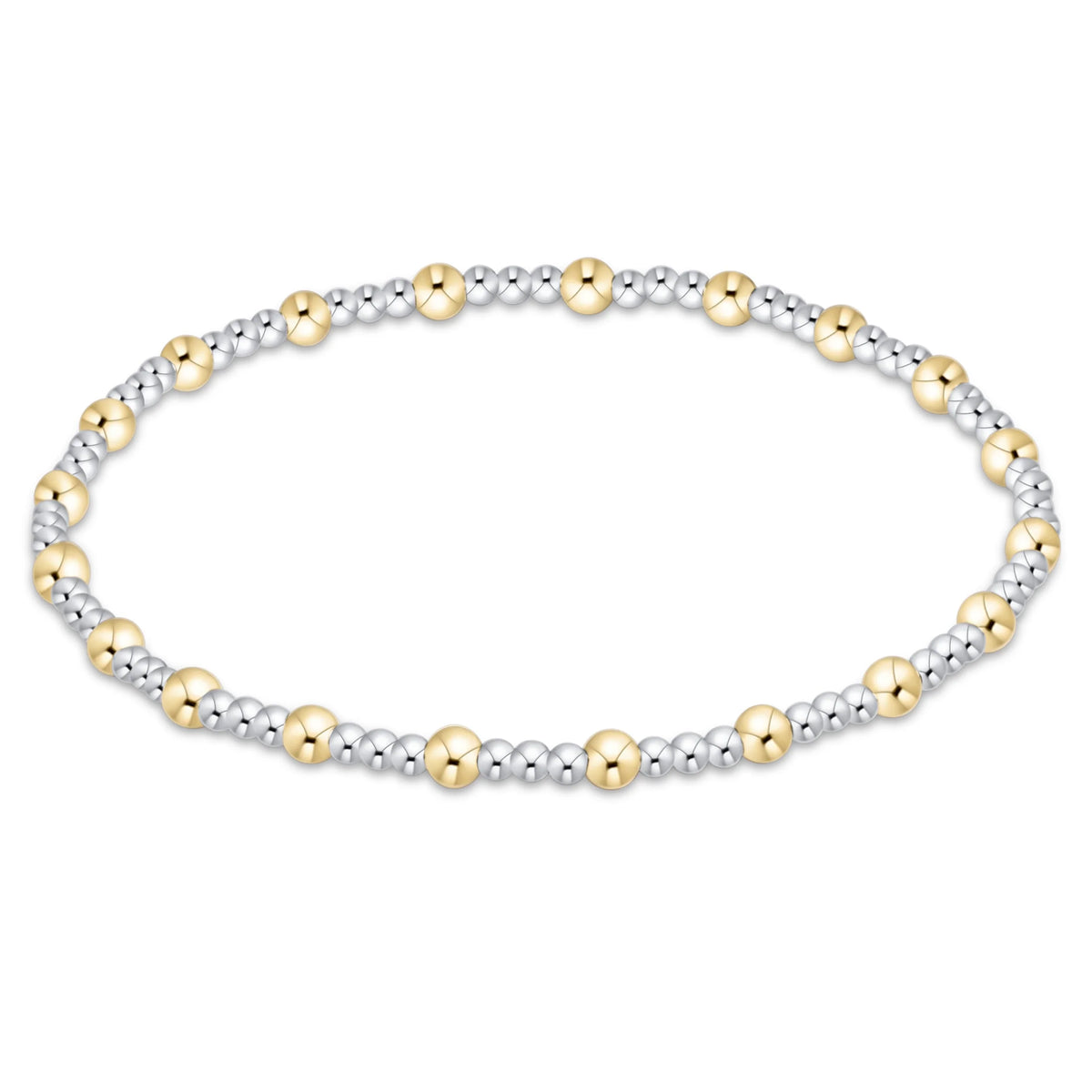 sincerity mixed metal 3mm bracelet