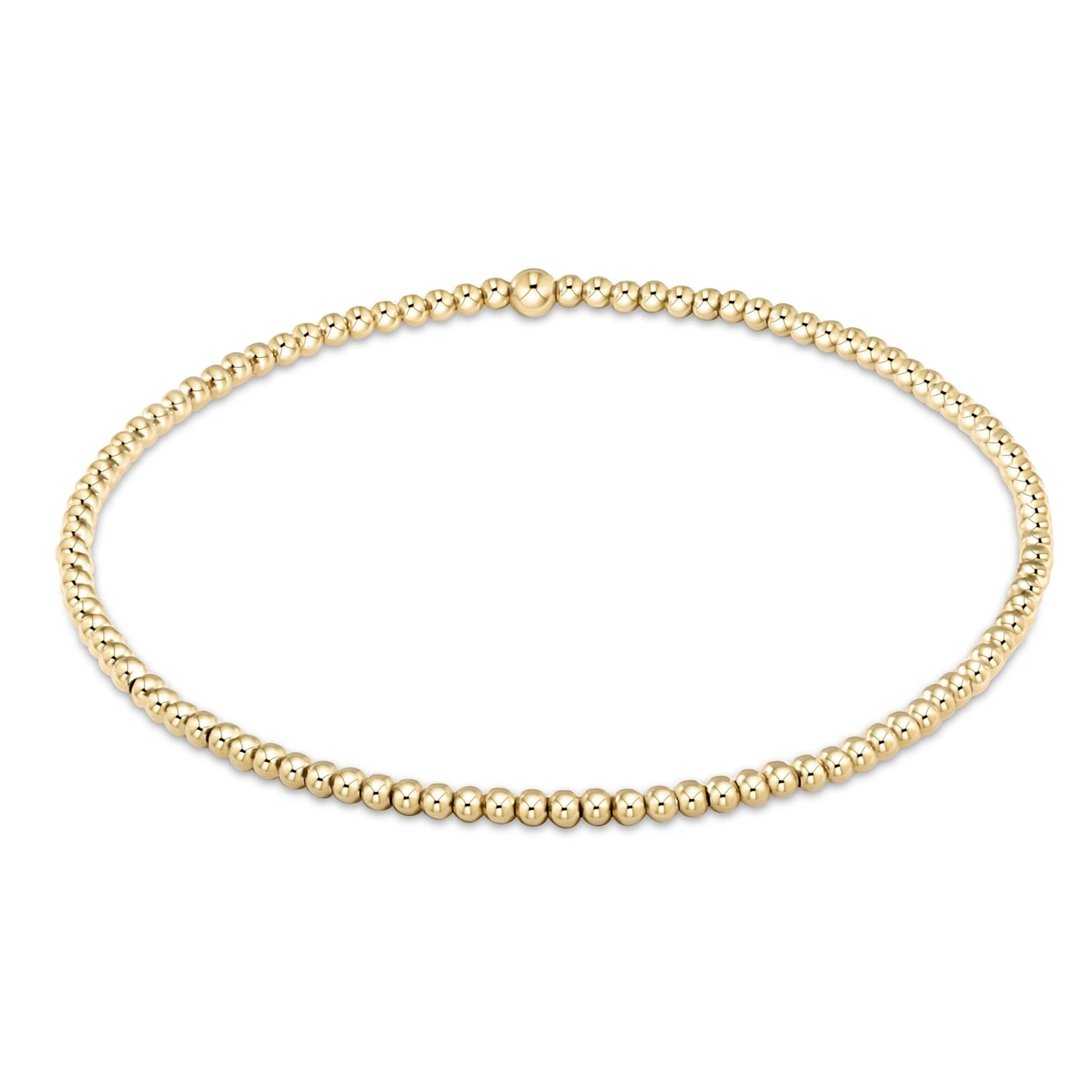 Classic 2mm Bracelet - Gold