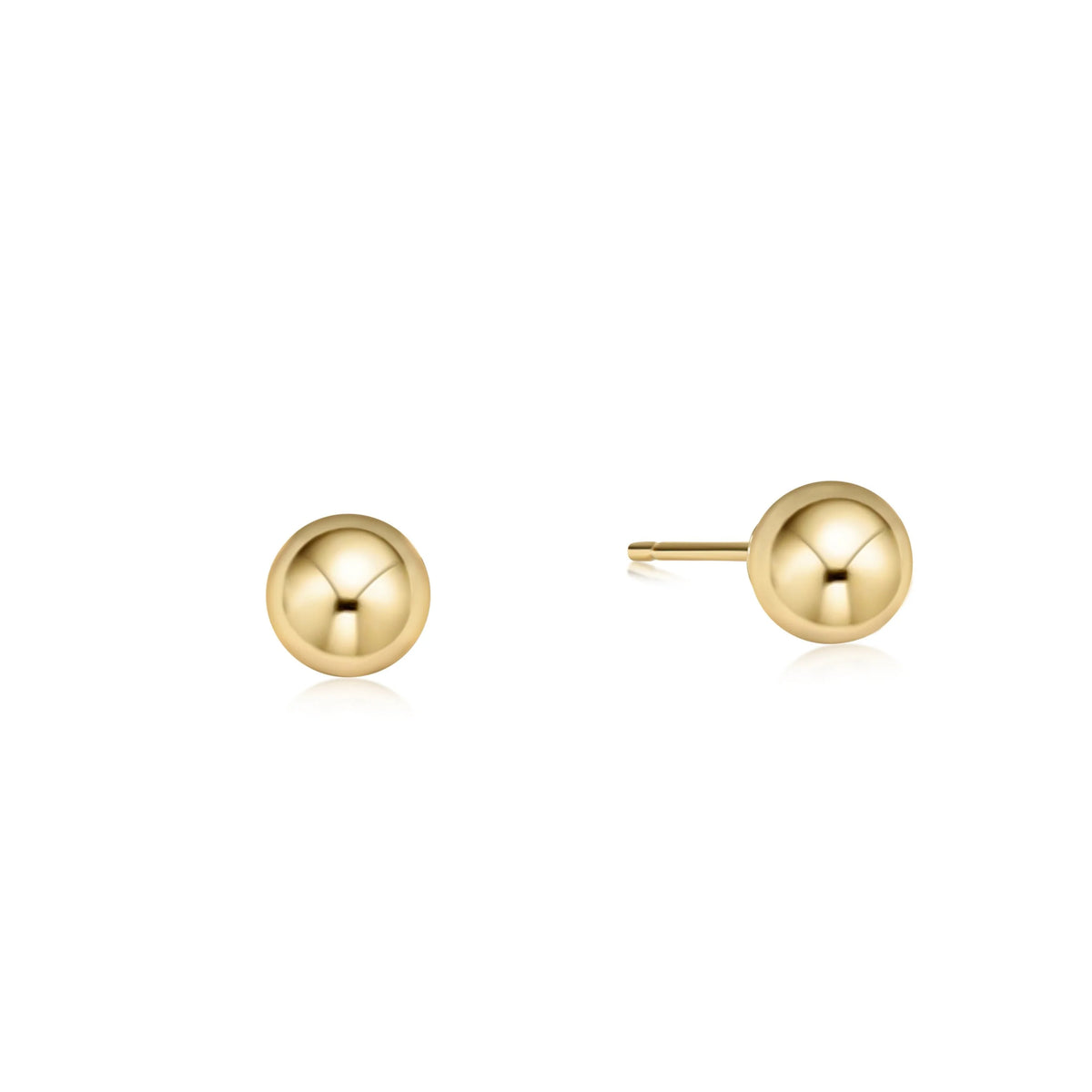 Classic 8mm Ball Studs - Gold