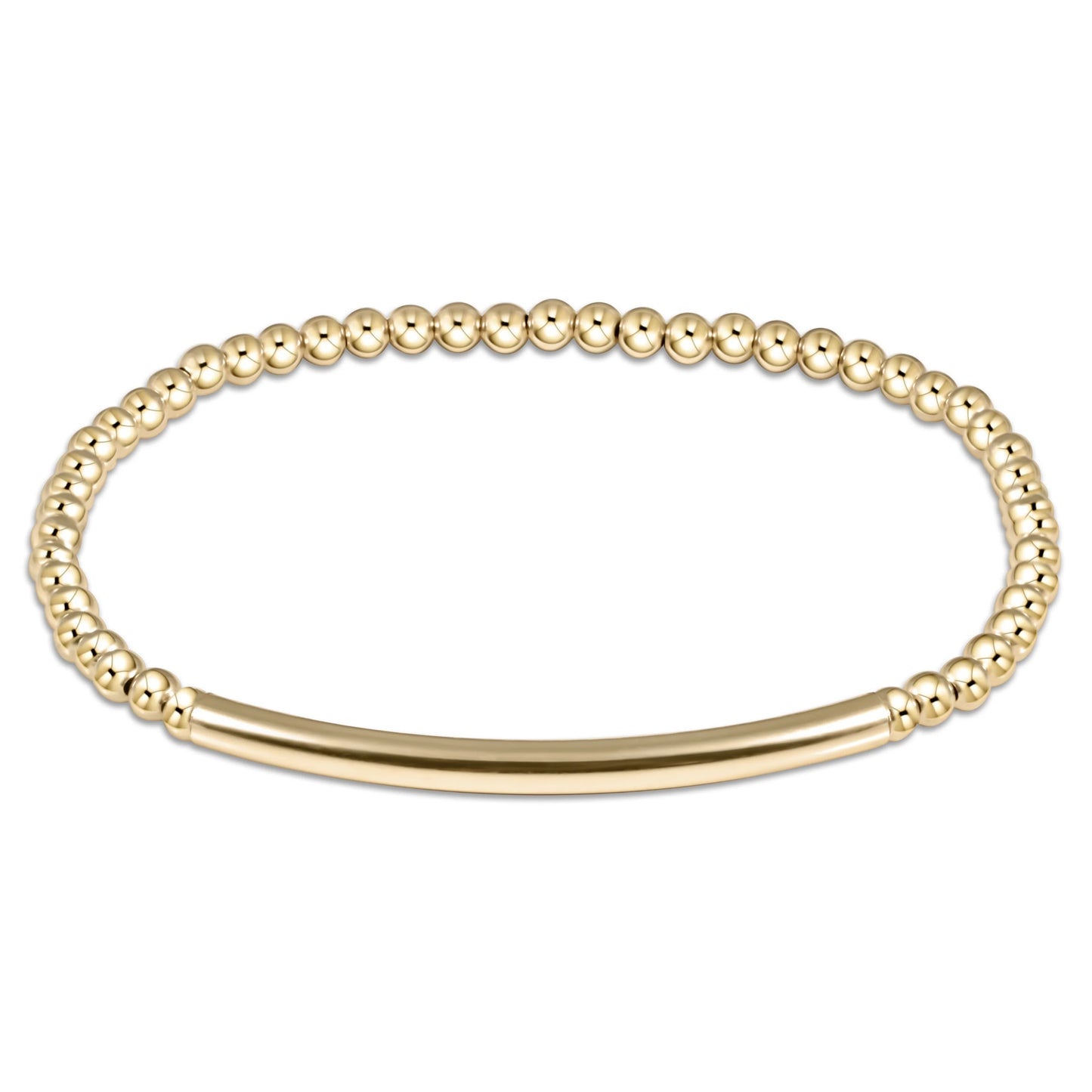 Extends Classic Gold 3mm Bliss Bar Smooth