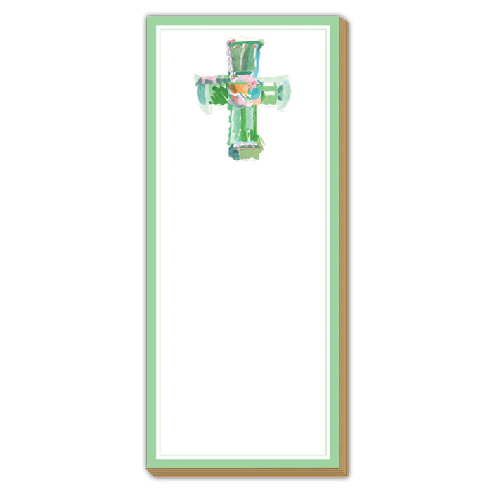 Lauren Dunn Green Cross Luxe Skinny Pad