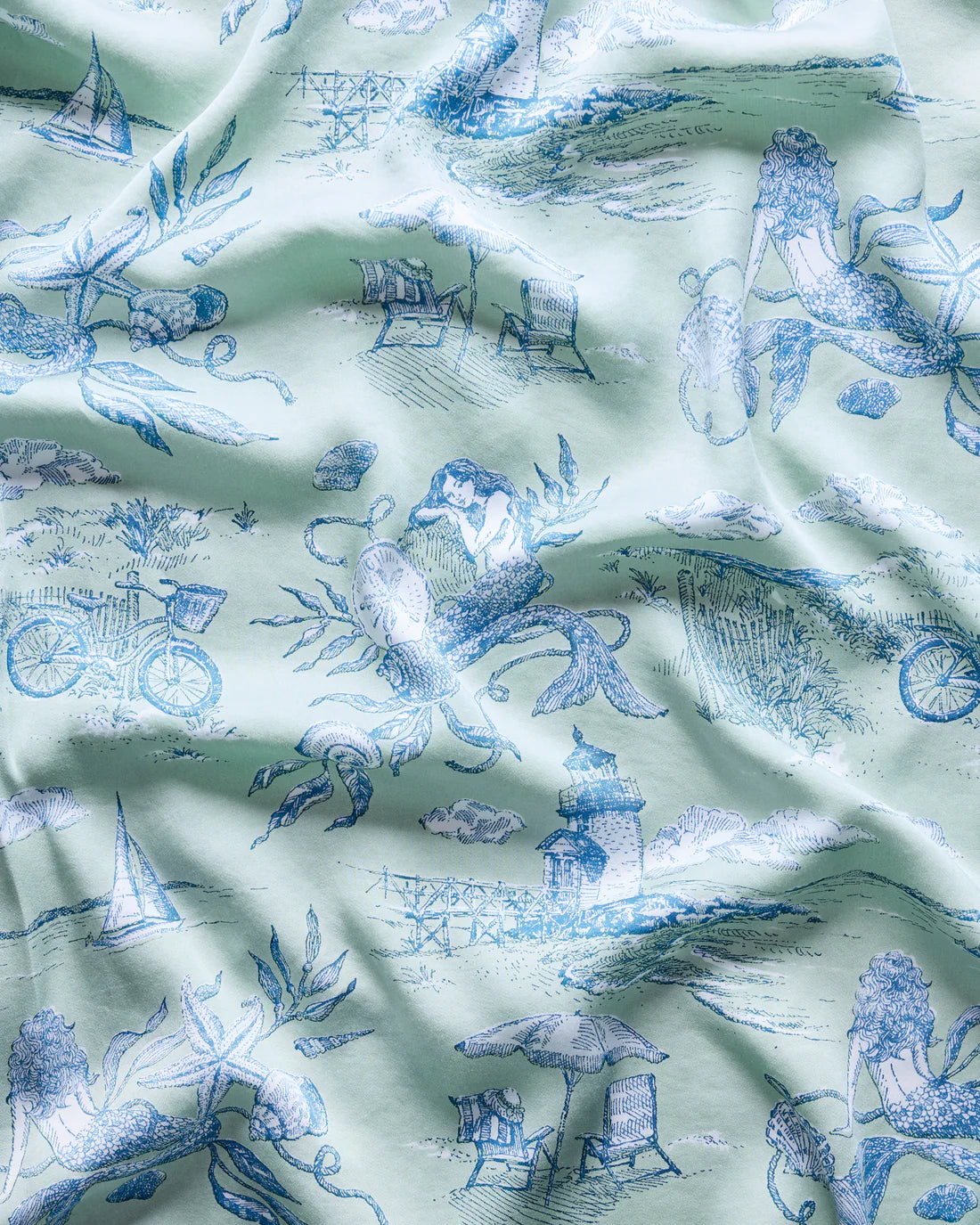 Eco Satin Wildest Dreams Set - Mermaid Toile