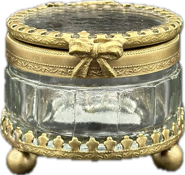 Round Glass Box