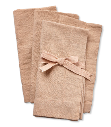 Threads Slub Napkin Set of 4 - Blush