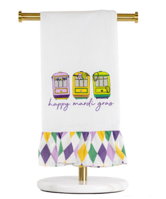 Streetcar Ruffle Hand Towel