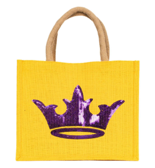 Charlotte Crown Sequin Gift Tote - Standard