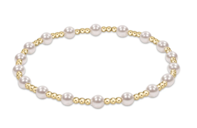 Sincerity Pearl 4mm Bracelet