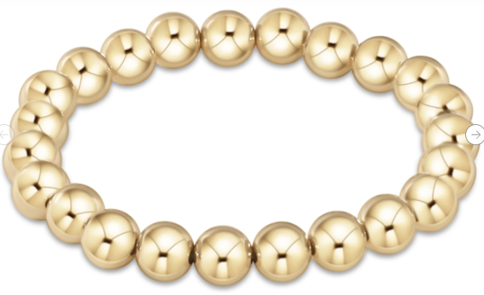 Extends Classic Gold 8mm Bracelet