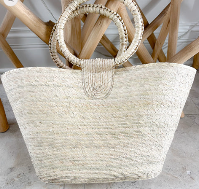 Palm Round Handle Bag