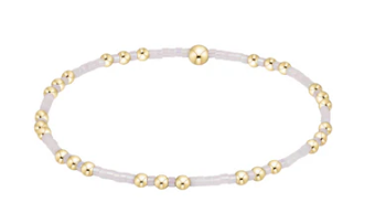 Hope Joy Bracelet - Silky White