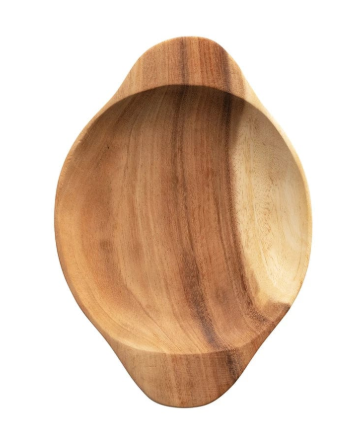 Acacia Wood Candy Shape Bowl