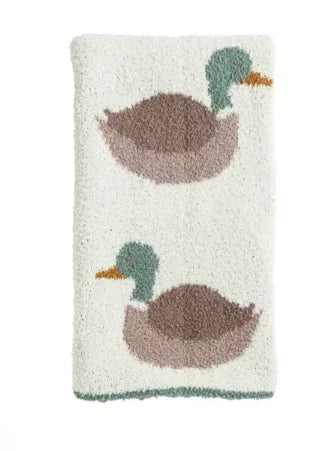 Mallard Duck Chenille Blanket