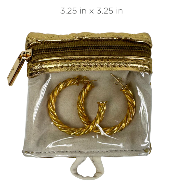 Getaway Jewelry Case - Gold