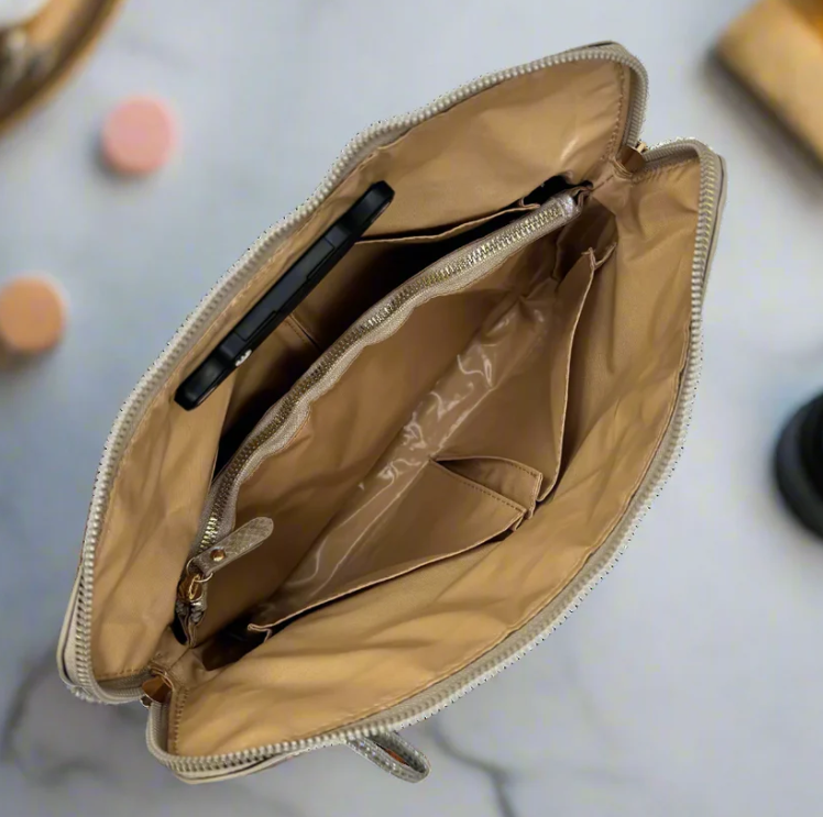 Litt Makeup Wristlet Case - Glimmer Leopard