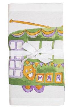 Mardi Streetcar Table Runner