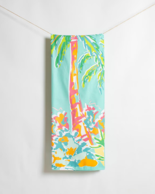 Giant Beach Towel - Caribbean Palm