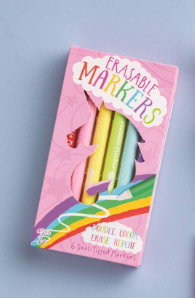 Erasable Marker Set - Pink
