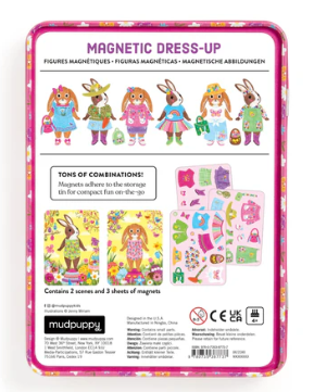 Garden Bunnies Magnetic Dress-Up