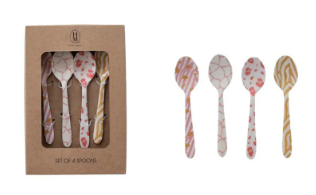 Enameled Stainless Steel Spoons