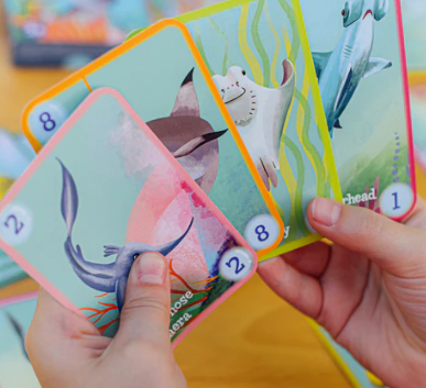 Go Shark Go! Card Game Playing Cards