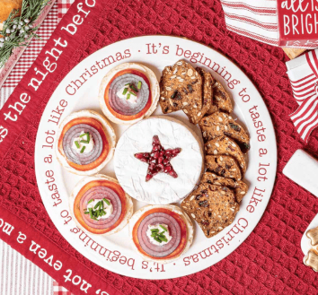 Christmas Cookie Plate Set