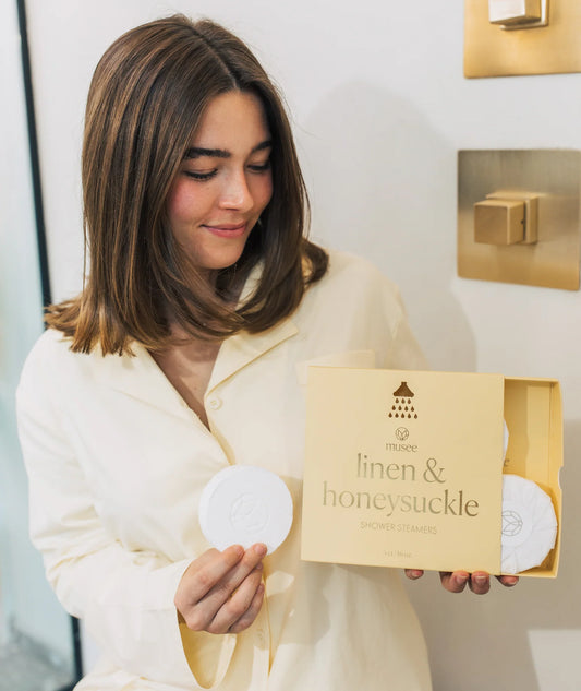 Linen & Honeysuckle Shower Steamers