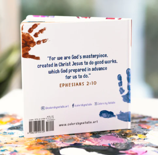 Finger Painting the Face of Jesus Book