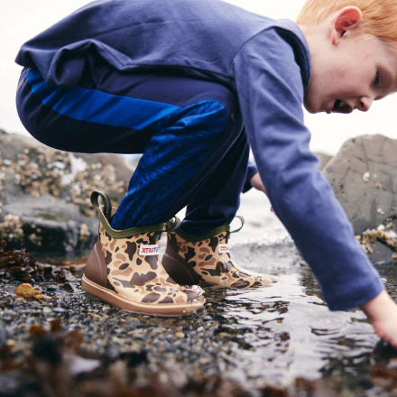 Little Kids Ankle Deck Boots - Duck Camo