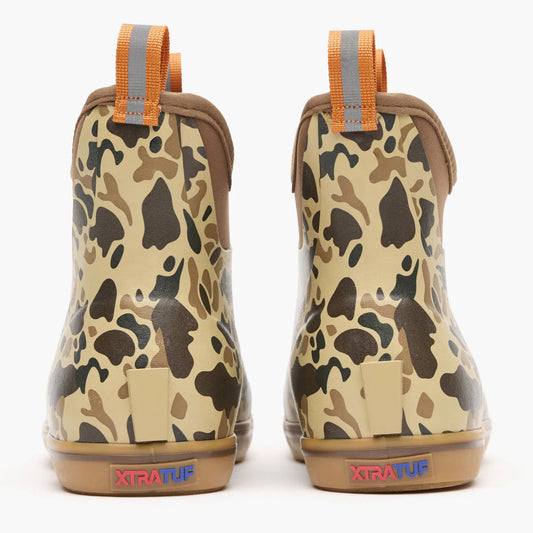 Men's Ankle Deck Boots - Duck Camo