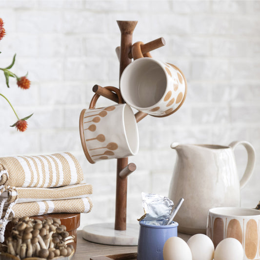 Mango Marble Mug Rack