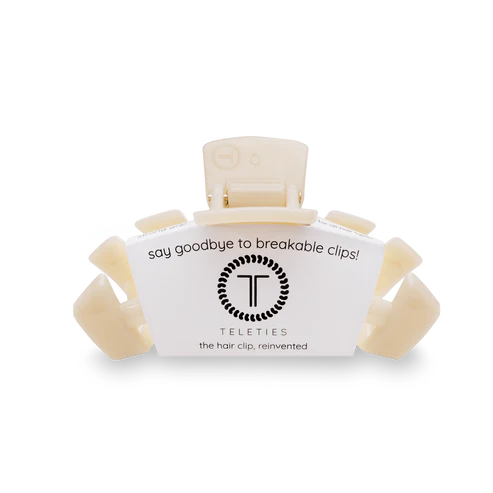Classic Medium Claw Clip - Almond Beige