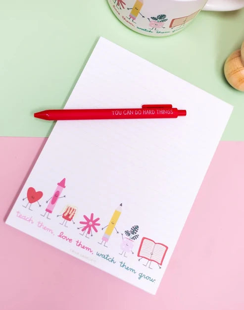 Teach Them, Love Them, Watch Them Grow Notepad