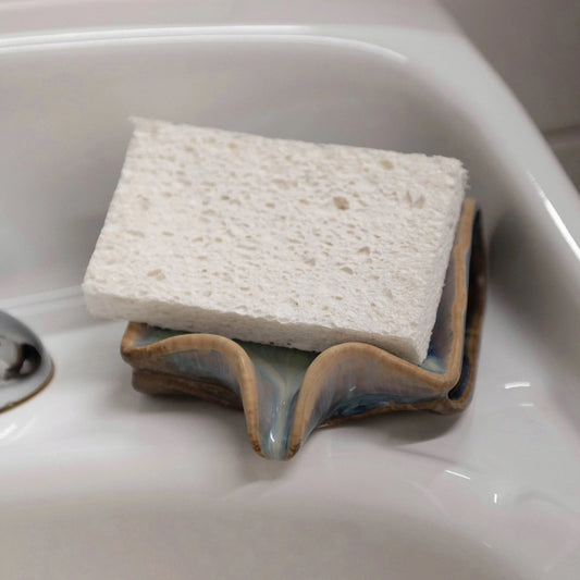 Stoneware Sponge Holder
