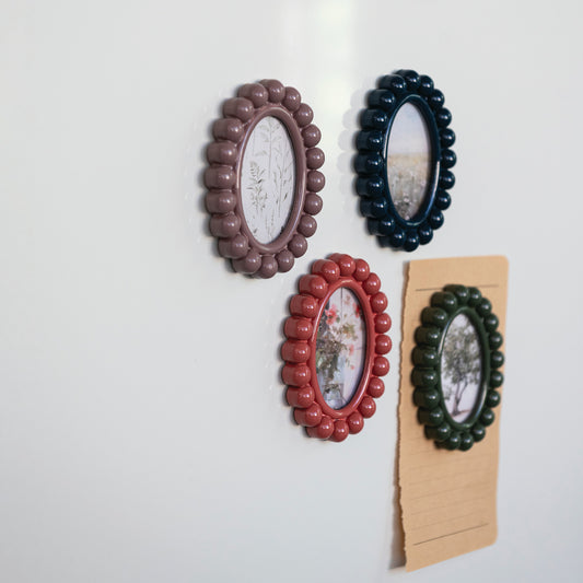 Resin Ball Magnetic Photo Frames
