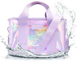 Jelly Beach Tote Bag - Soap Bubble