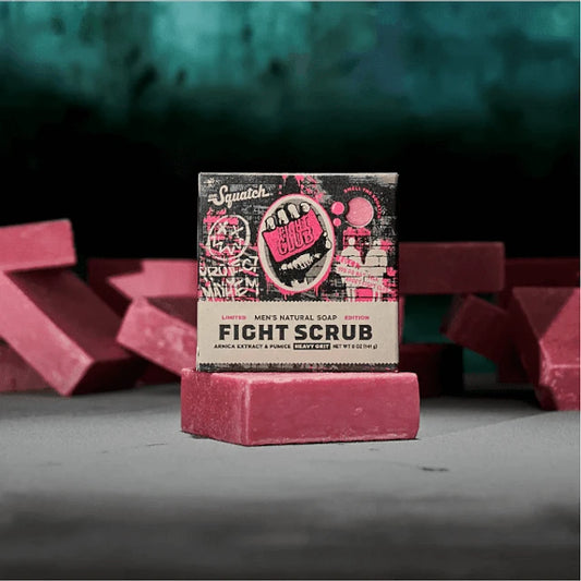 Dr. Squatch Men's Natural Bar Soap - Fight Scrub