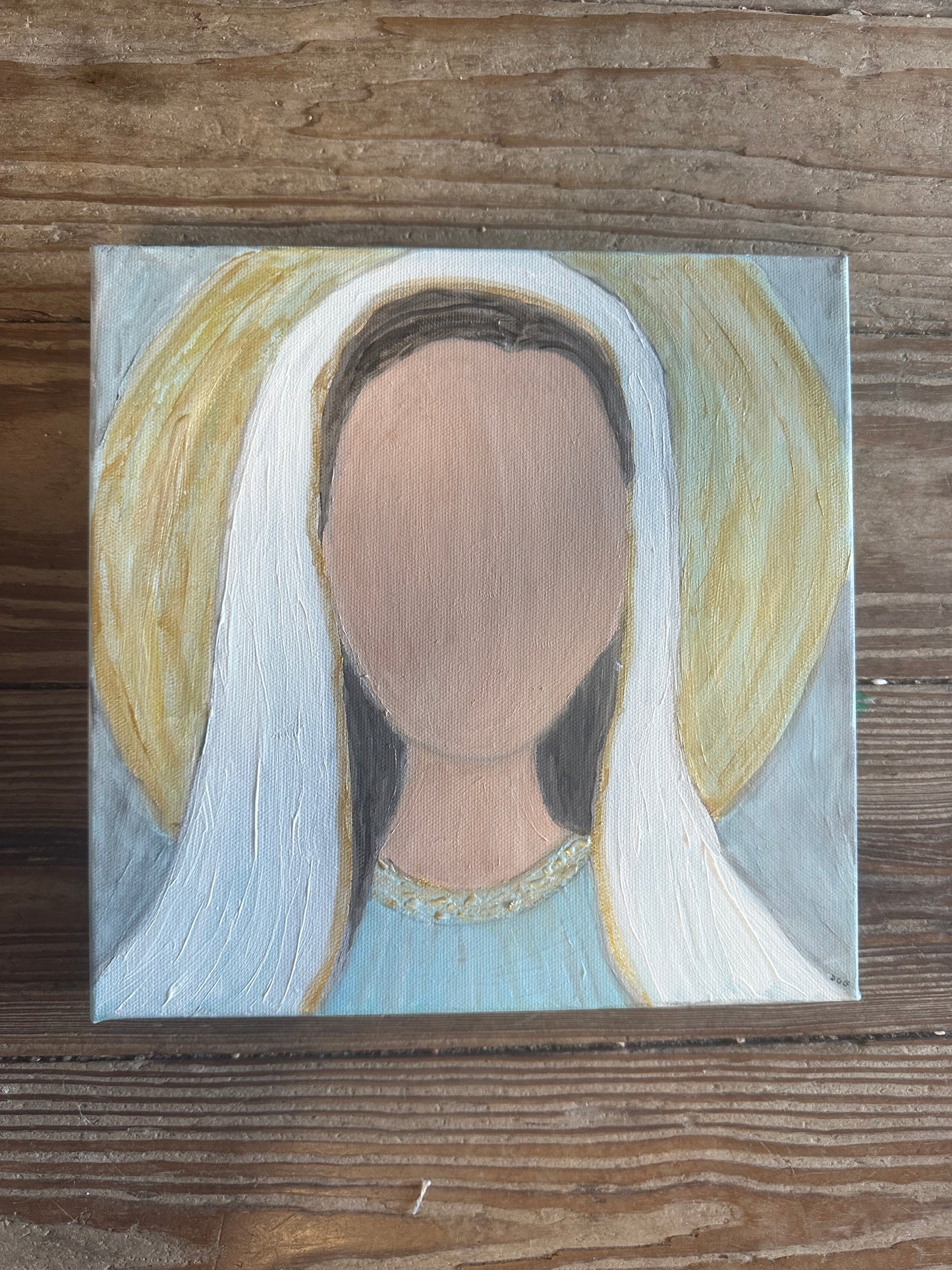 Blessed Creations Art Painting - Medium Close-Up Mary