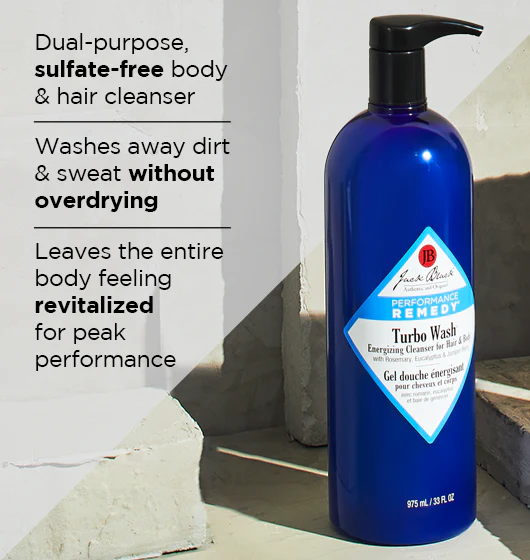 Turbo Wash Energizing Cleanser for Hair & Body - 33oz